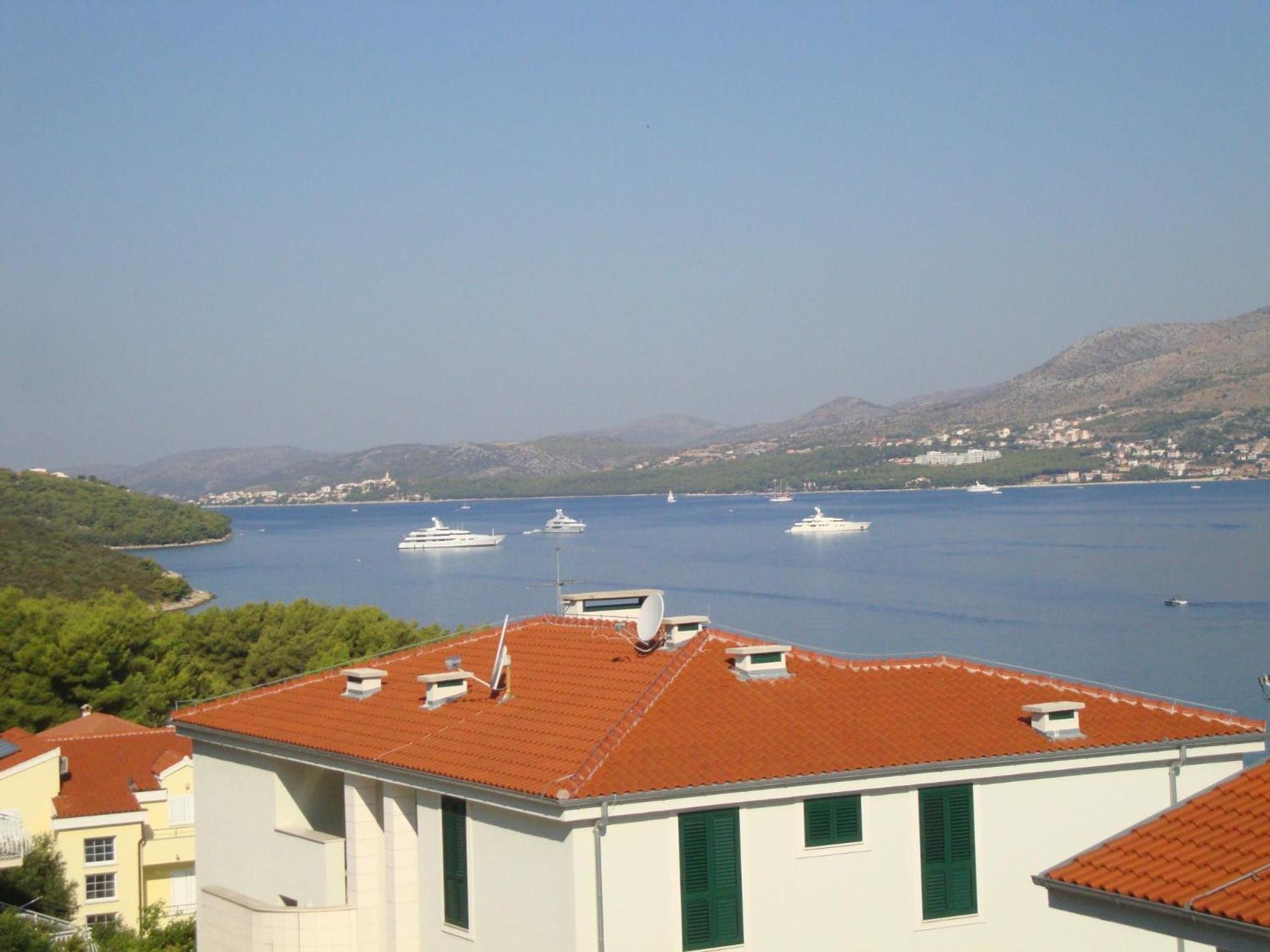 Panoramablick Leilighet Trogir Eksteriør bilde