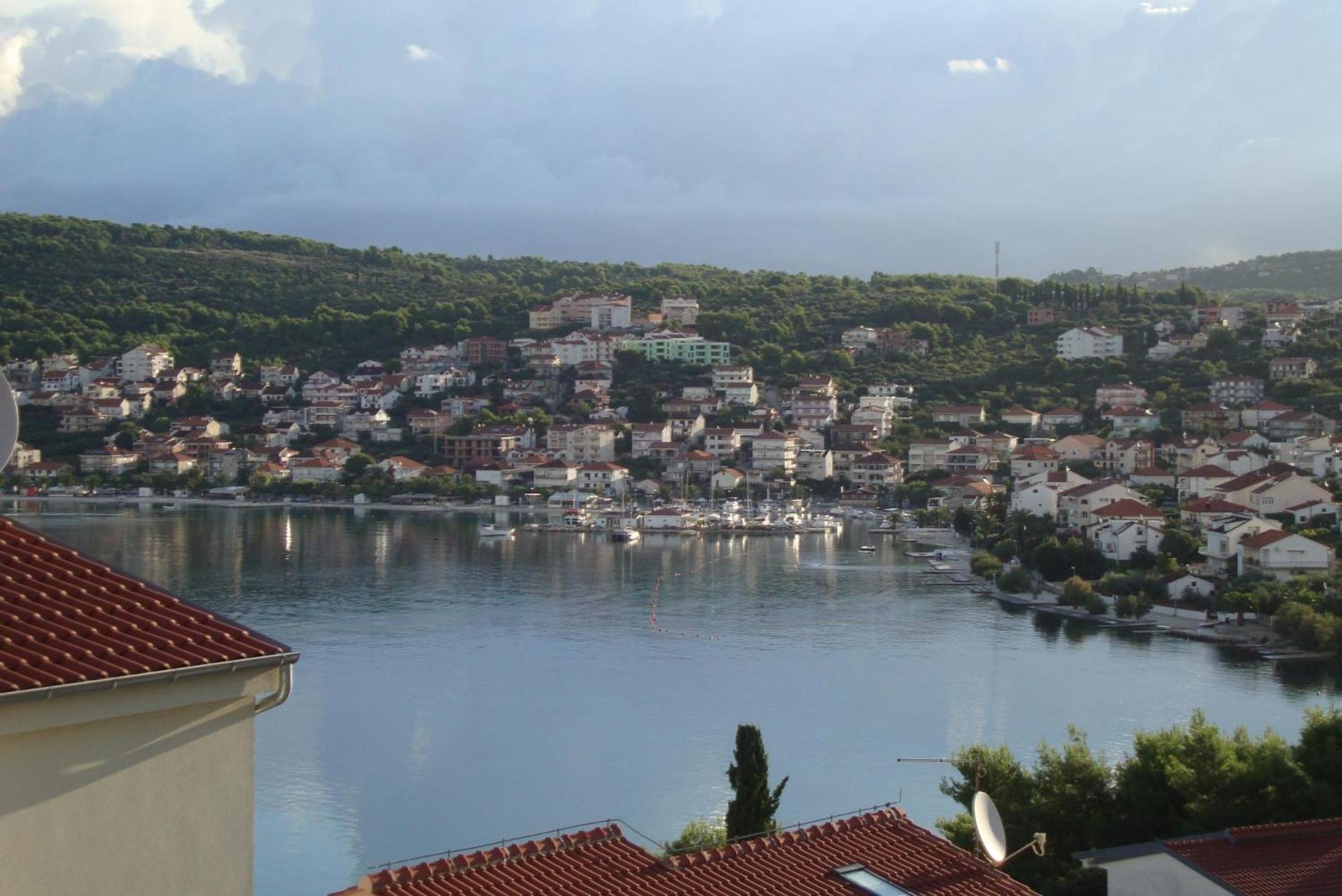 Panoramablick Leilighet Trogir Eksteriør bilde