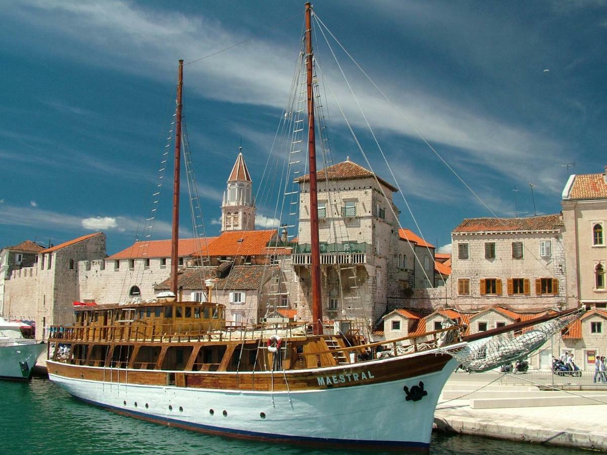 Panoramablick Leilighet Trogir Eksteriør bilde